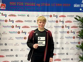 To NM-gull til Kristoffer Rye-Holmboe under NM for yngre
